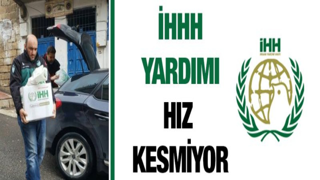 İHH Yardımları hız kesmiyor! Gülşah teyze için yola çıktılar