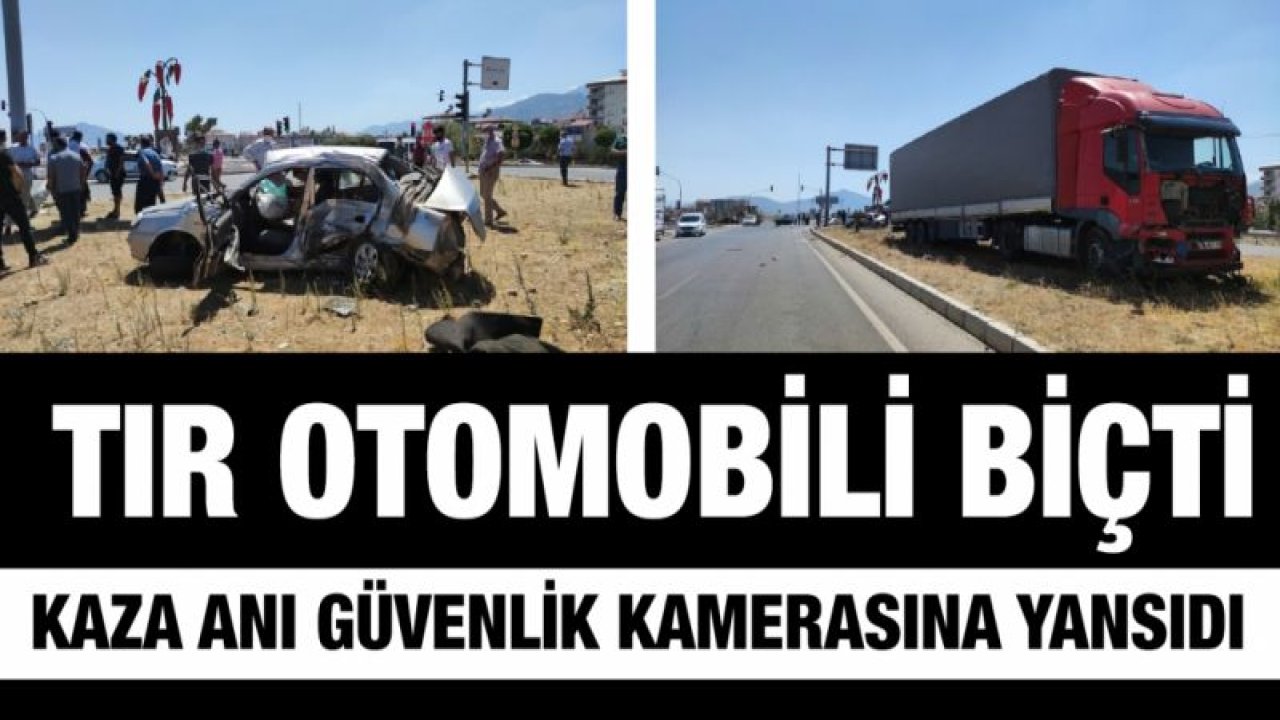 Tır otomobili biçti: 1 ölü