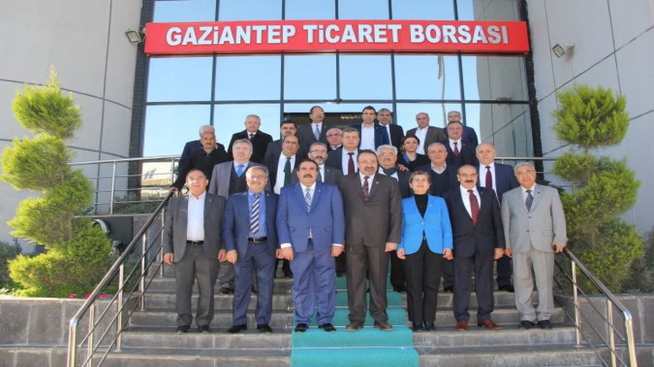 CHP BELEDİYE BAŞKAN ADAYLARINDAN GTB'YE ZİYARET