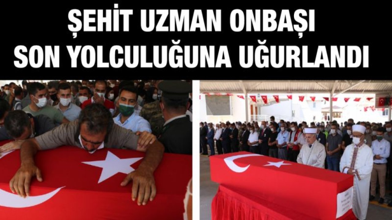 Şehit Uzman Onbaşı son yolculuğuna uğurlandı