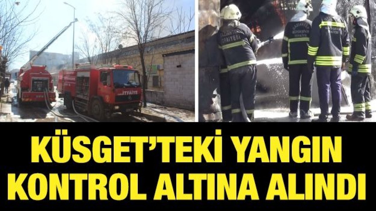 Boya imalathanesinde çıkan yangın kontrol altına alındı