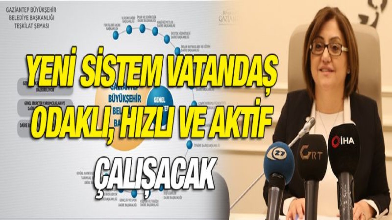 CUMHURBAŞKANLIĞI HÜKÜMET SİSTEMİ'Nİ YERELDE UYGULAYACAK İLK İL GAZİANTEP