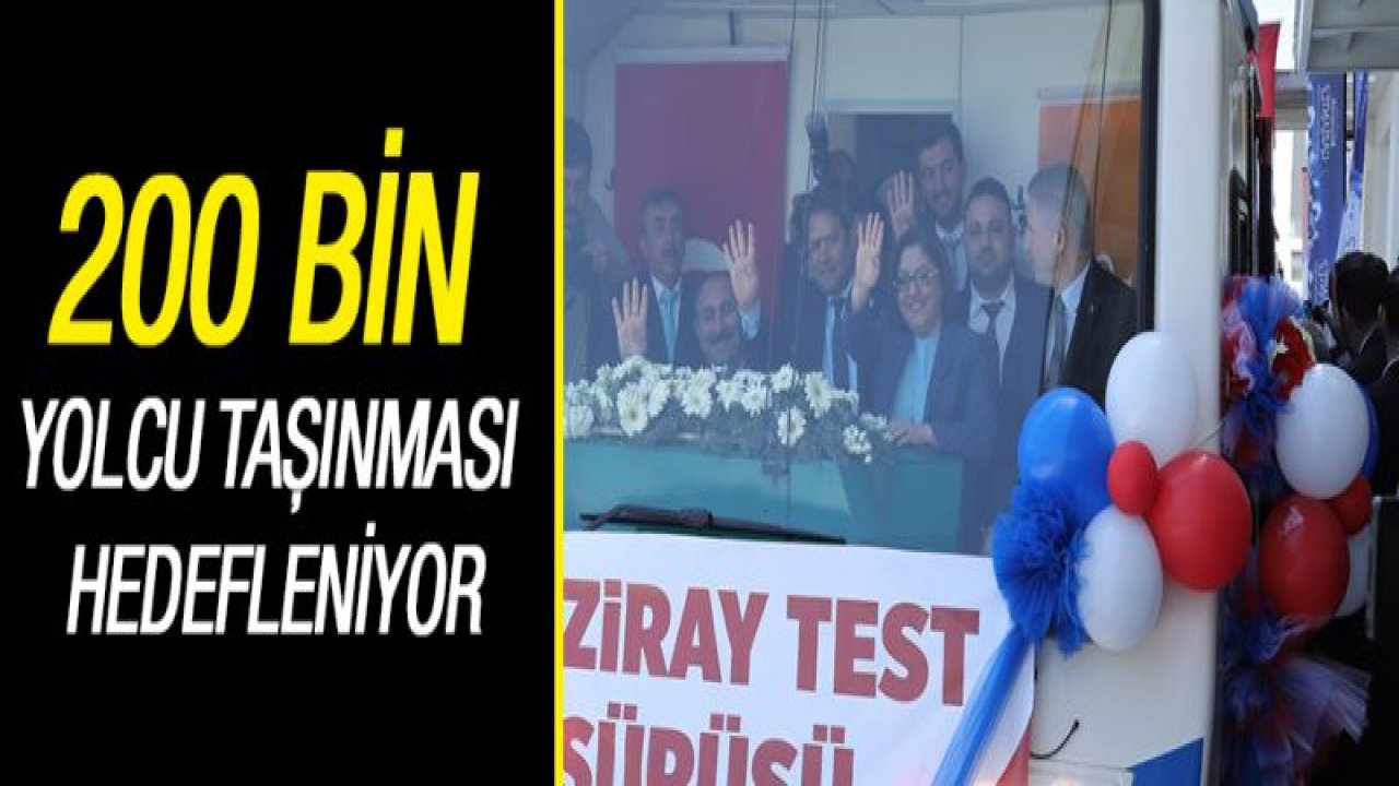 GAZİRAY'DA TEST SÜRÜŞLERİ BAŞLADI