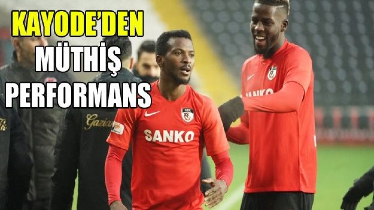 Kayode'den müthiş istatistik! 13 gol katkısı..