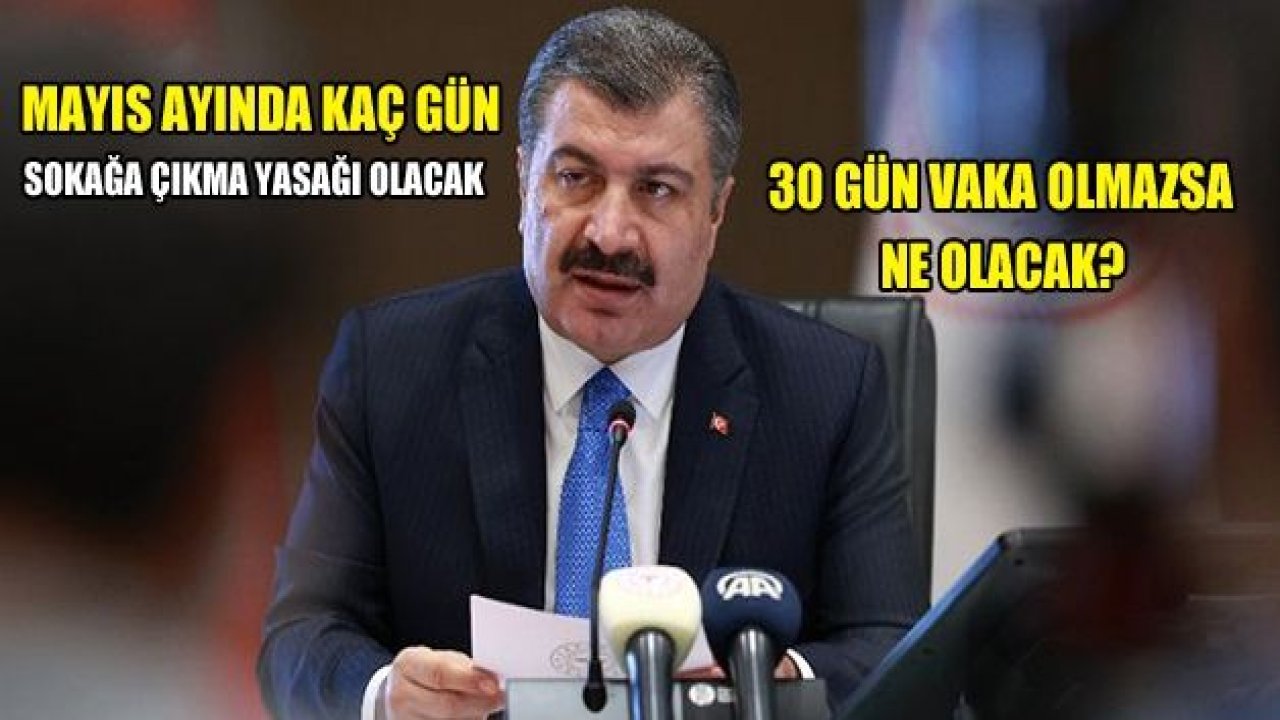 Mayıs ayında Gaziantep’te kaç gün sokağa çıkma yasağı olacak