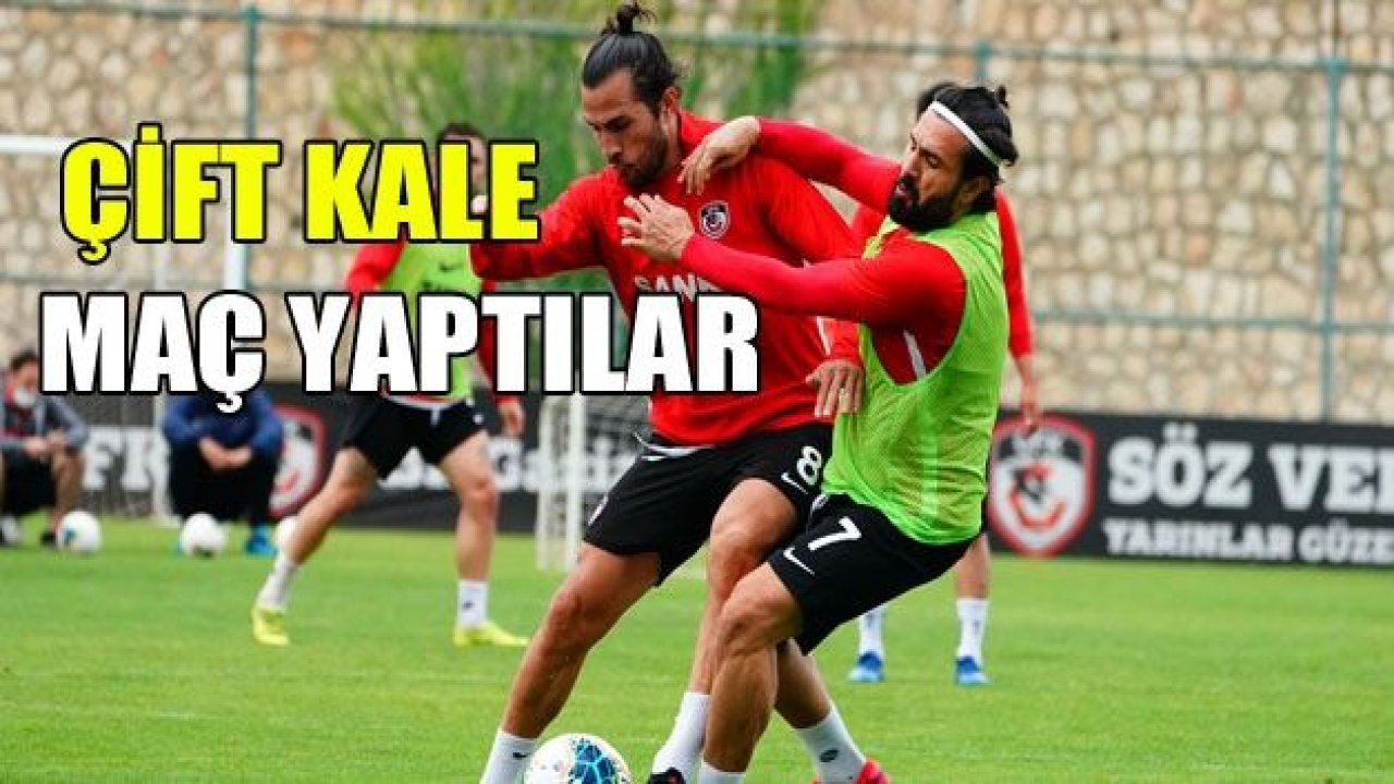 Çift kale maç yaptılar