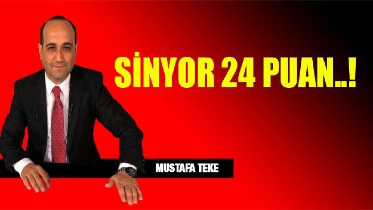 SİNYOR 24 PUAN!