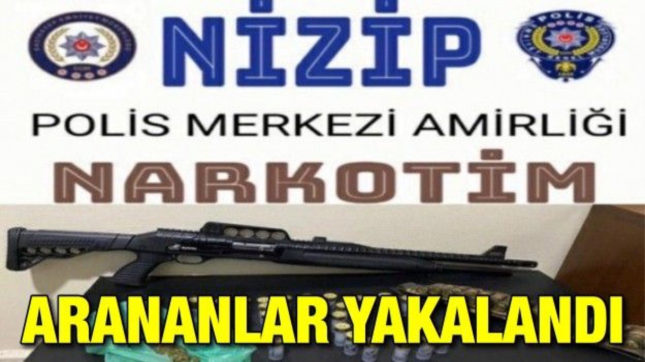 Gaziantep'te aranan 54 şüpheli yakalandı