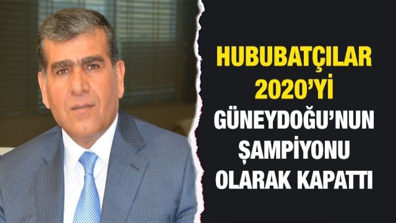 Hububatçılar 2020’yi Güneydoğu’nun şampiyonu olarak kapattı