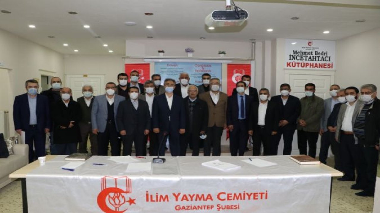 İlim Yayma Cemiyeti Gaziantep Şube Başkanı Arslan oldu