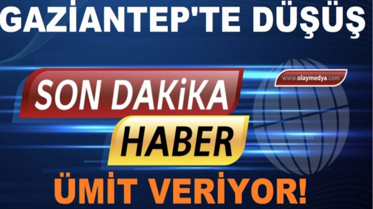 Son Dakika...Gaziantep'te Korona Virüs'te düşüş yaşanıyor...Gaziantep'in risk haritasında umutlandıran değişim! İşte dikkat çeken o bölgeler