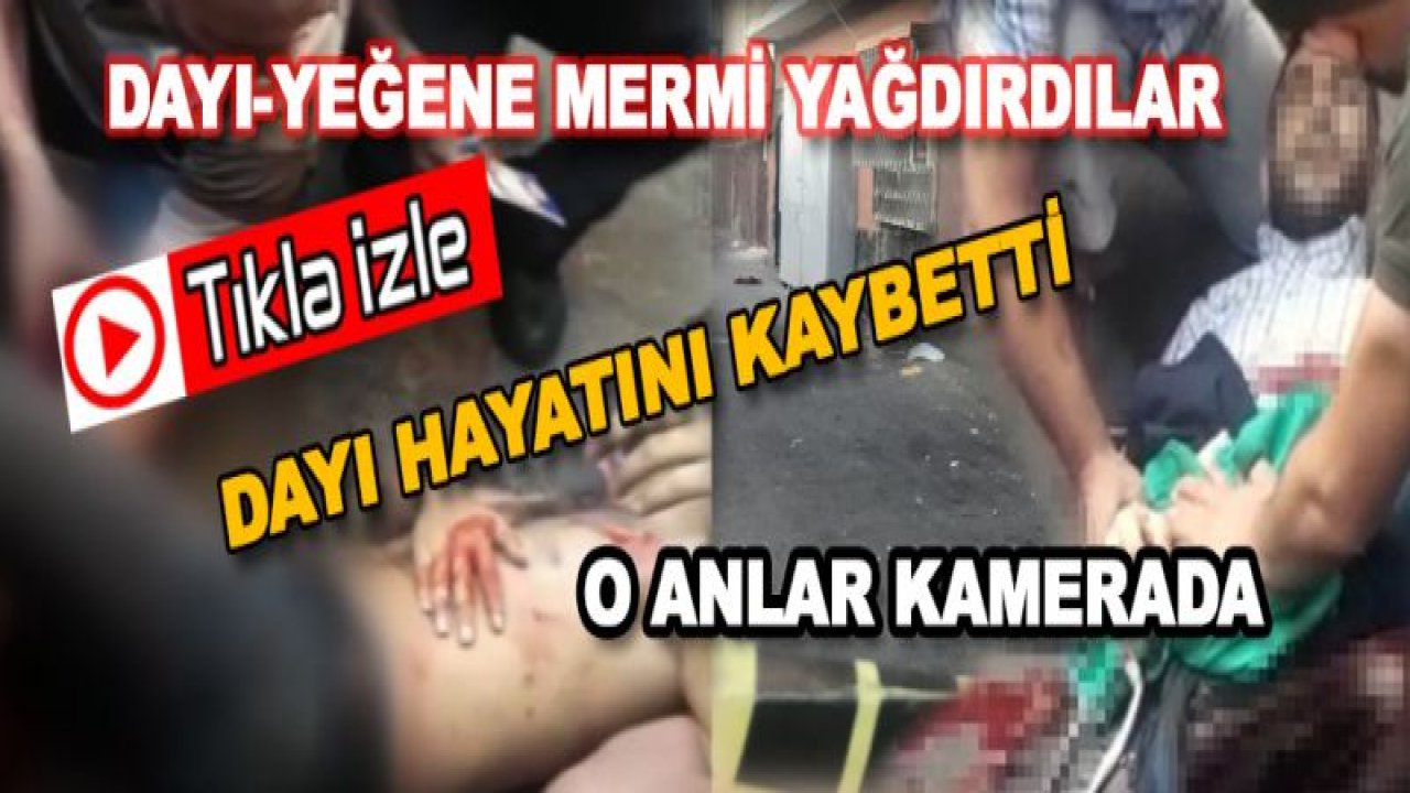 Küfür tartışmasında Vurulan Dayı Öldü...O Anlar Kamerada