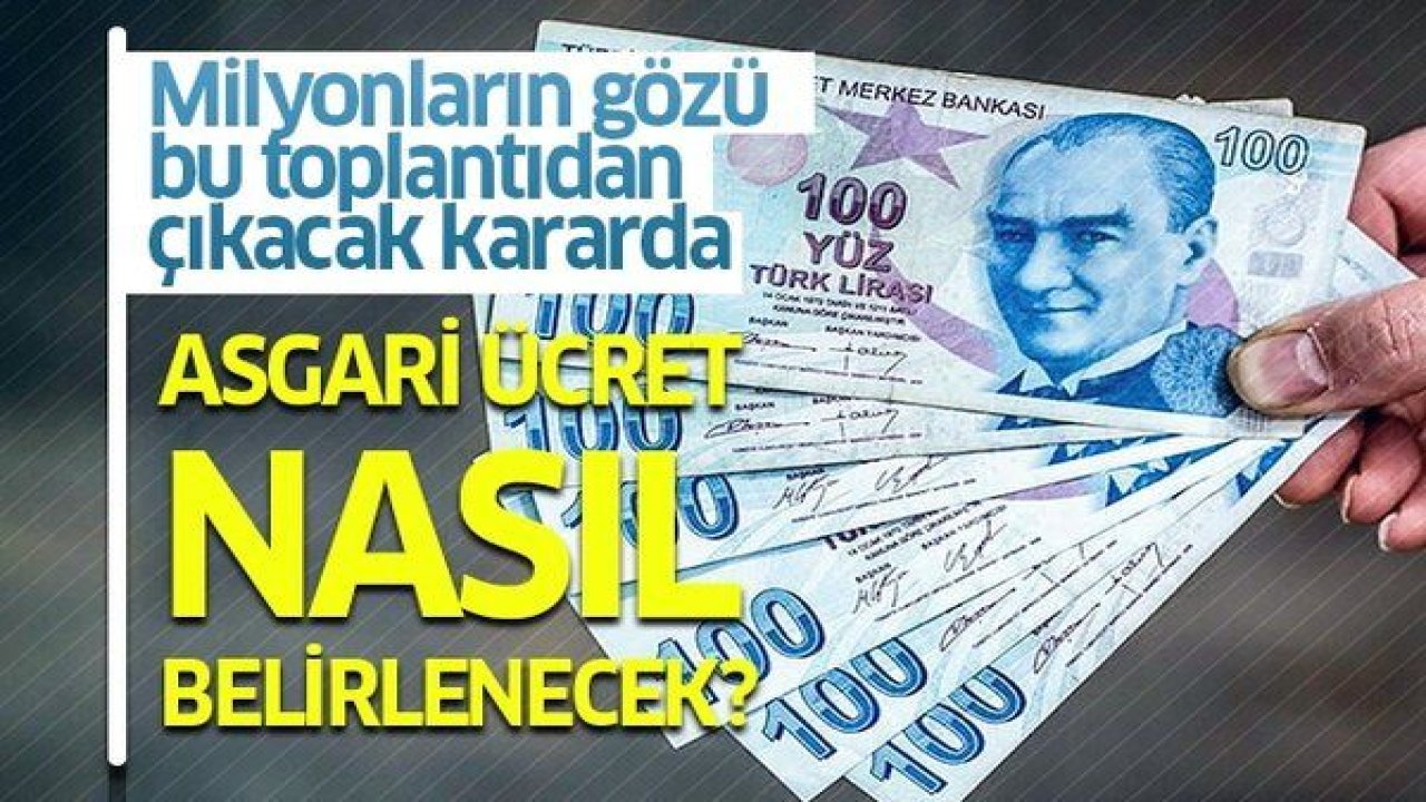 Son Dakika Haberler: Asgari Ücret Ne Olacak? Görüşmeler Yarın Başlıyor... Asgari Ücret 2020'de Ne Kadar? 2021'de Ne Olmalı? Bir İşçinin İşverene Maliyeti Ne Kadar?