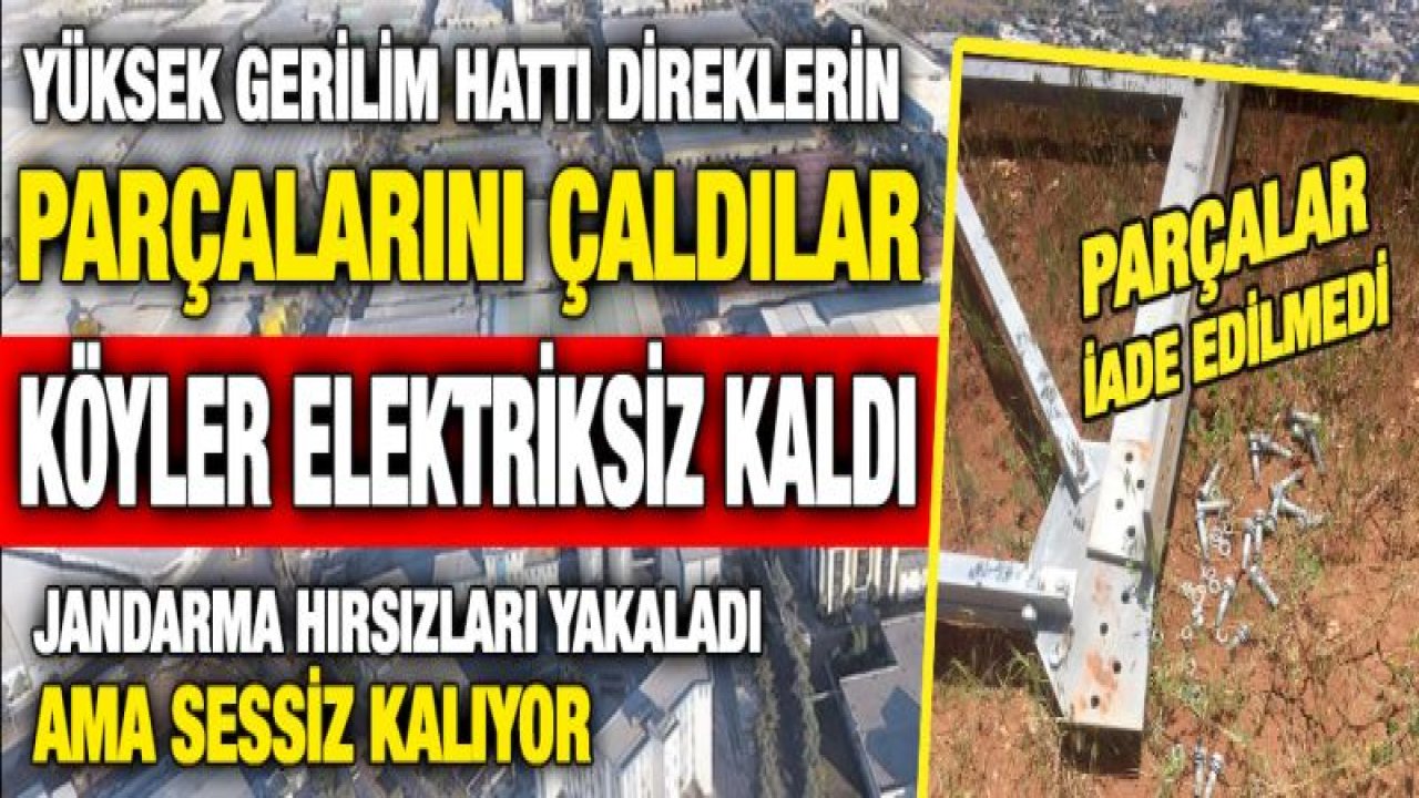 Köyler elektriksiz kaldı