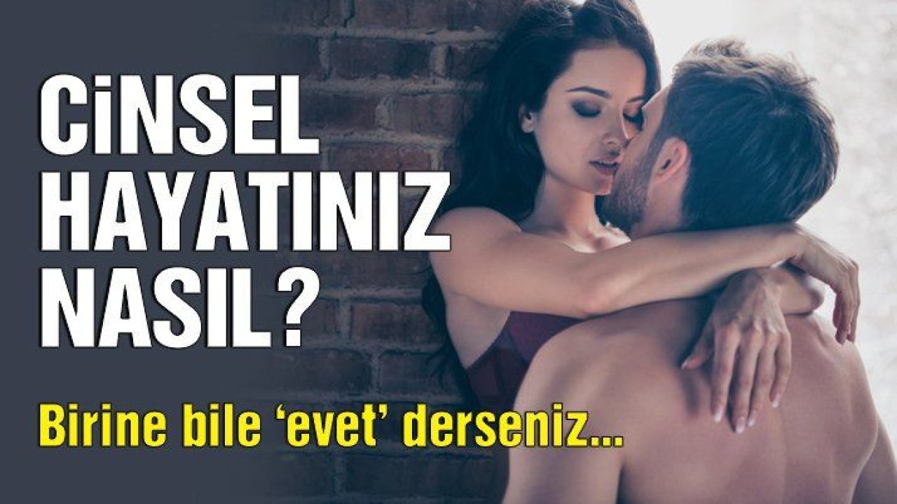 Cinsel hayatı düzene sokmanın yolları