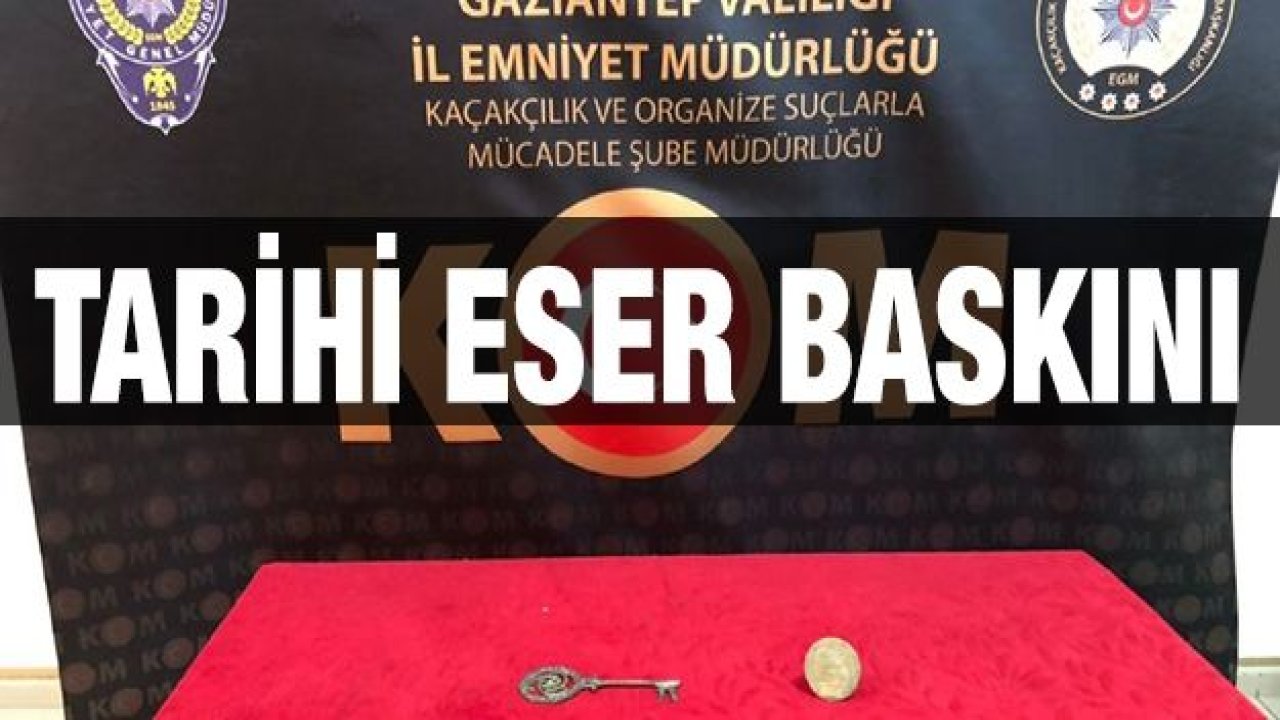 Tarihi eser kaçakçıları yakayı ele verdi