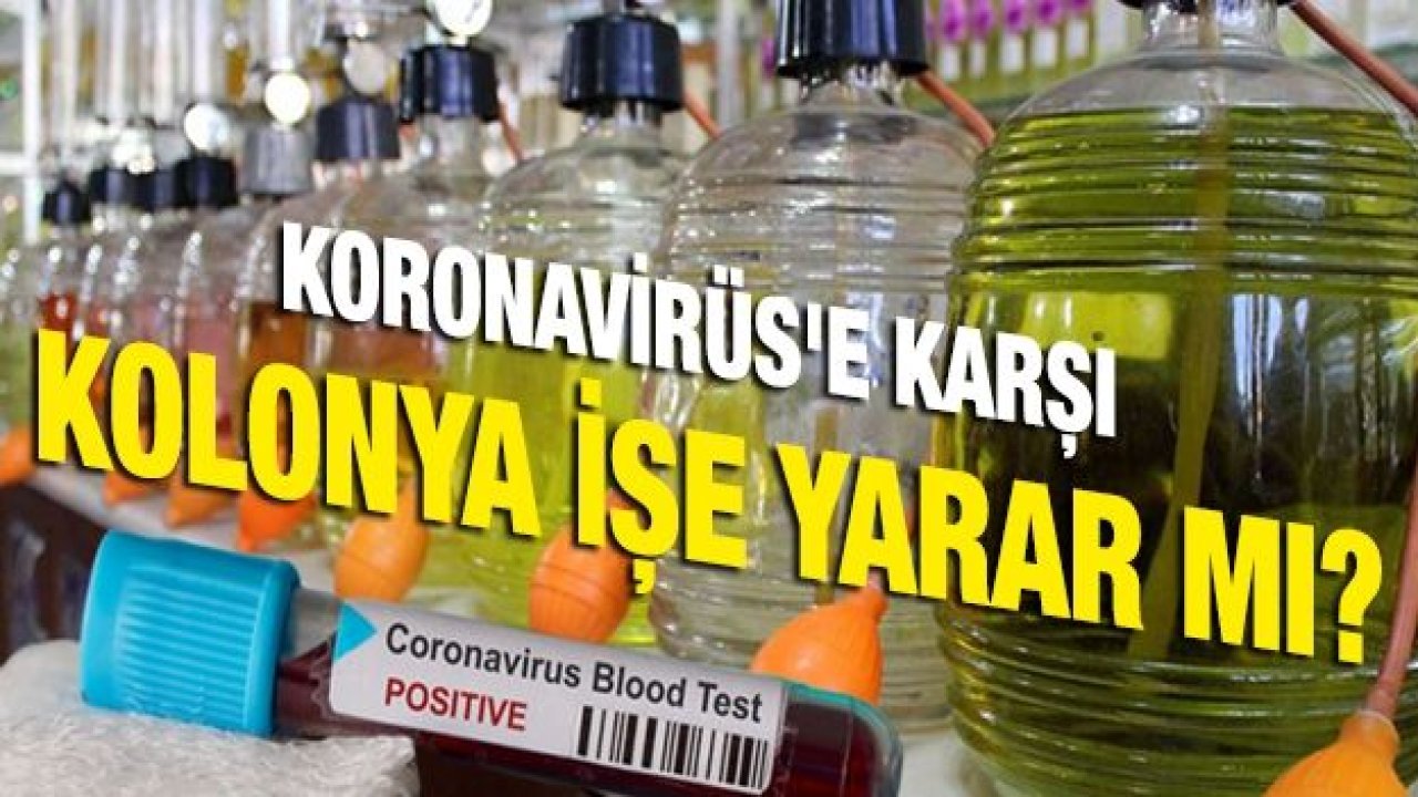 Koronavirüs'e karşı kolonya işe yarar mı? Prof. Müftüoğlu açıkladı