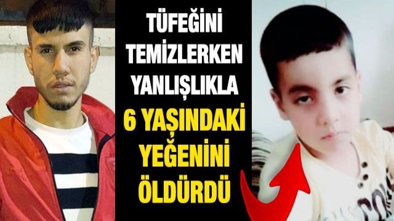 Son dakika!.. Gaziantep'te Tüfeğini temizlerken yanlışlıkla 6 yaşındaki yeğenini öldürdü