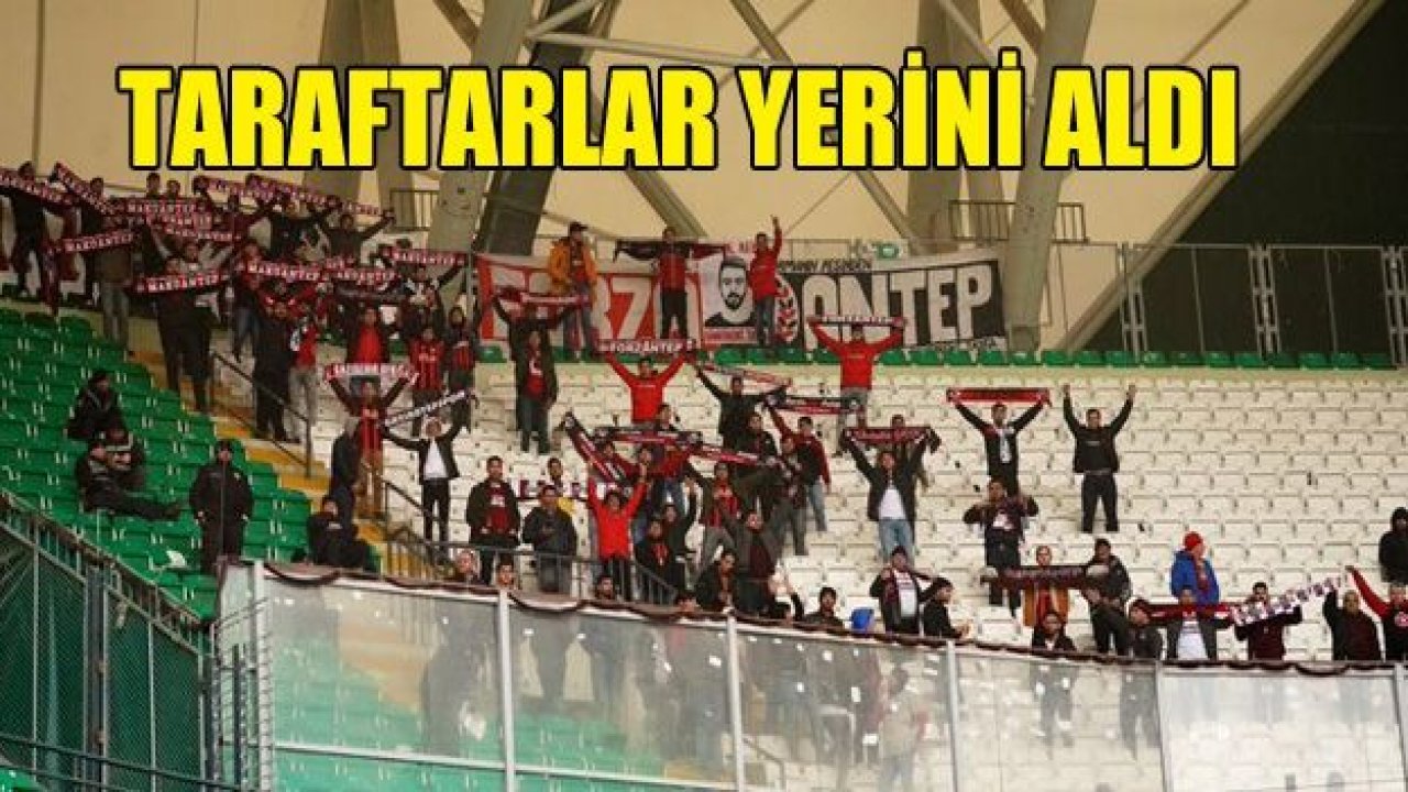 TARAFTARLAR YERİNİ ALDI