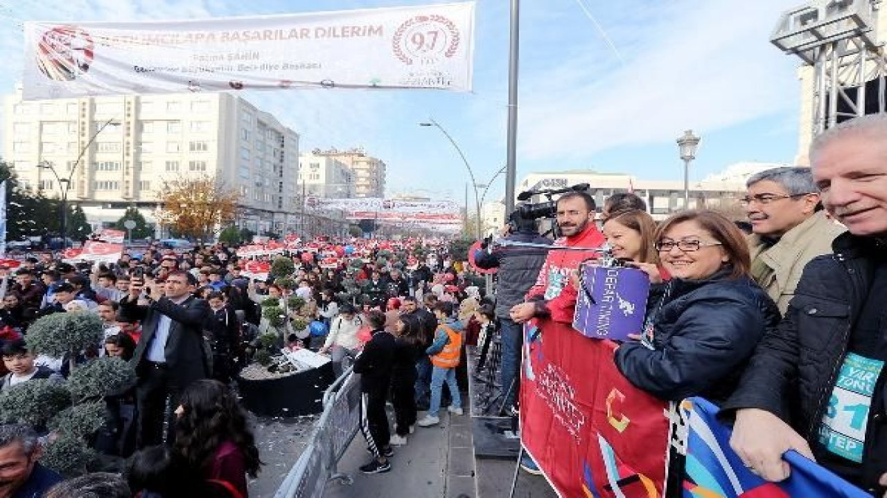 Gaziantep'in kurtuluşunun yıl dönümünde 6 ülkeden, 64 bin 400 kişi koştu