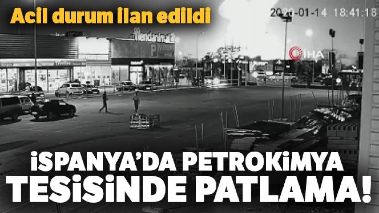 İspanya'da petrokimya tesisinde patlama