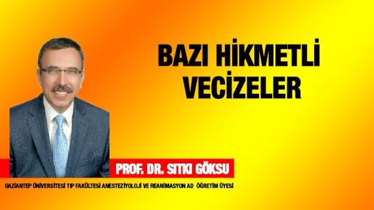 Bazı Hikmetli Vecizeler