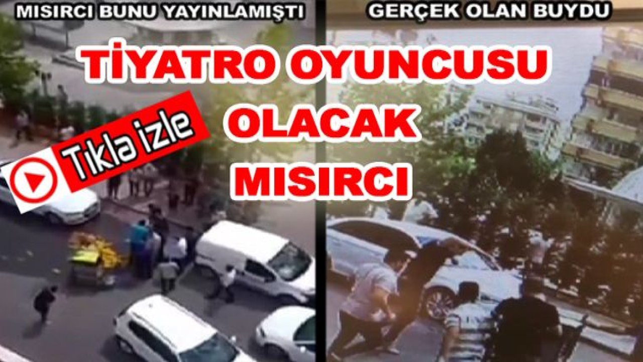 Gaziantep'te Mısırcı Zabıtayı Suçlamak İçin Bakın Ne Yapmış..?