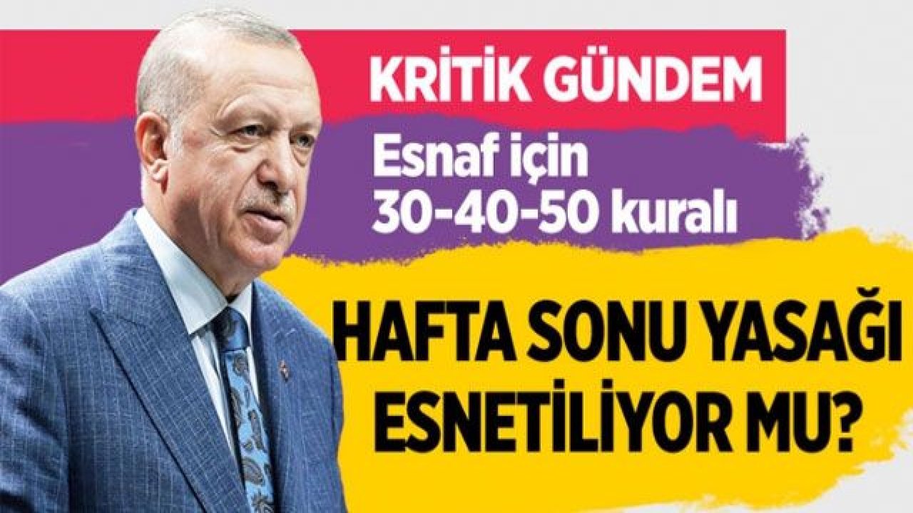 Ve hafta sonu yasağı masada! Cumhurbaşkanlığı Kabinesi yarın toplanıyor