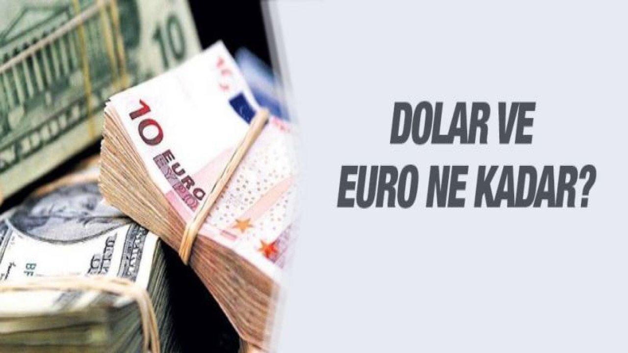 Dolar ve euro ne kadar?