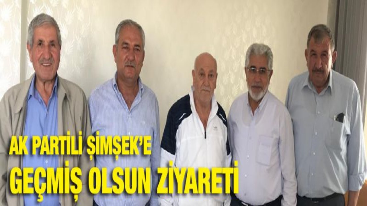 BAŞKAN ARIKÖK'TEN AK PARTİLİ ŞİMŞEK'E ZİYARET