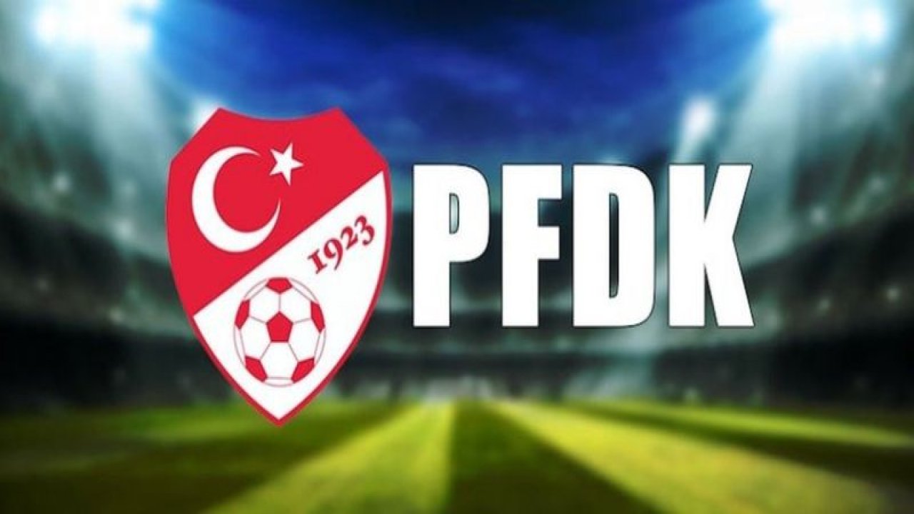 PFDK’dan ihtar cezası