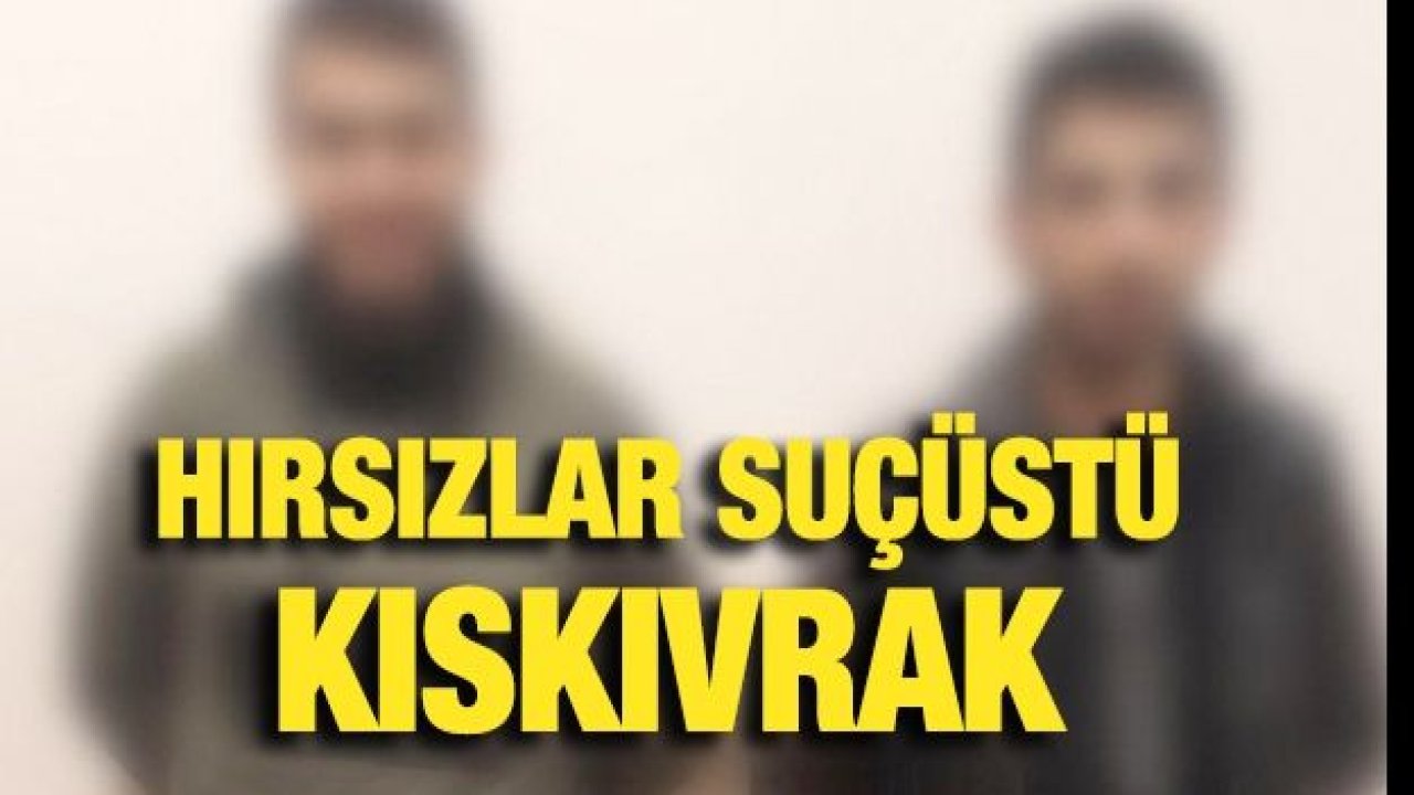 HIRSIZLAR SUÇÜSTÜ KISKIVRAK