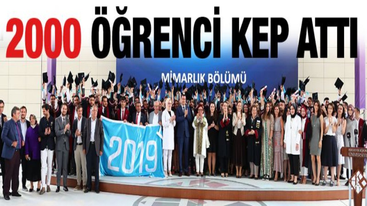 HKÜ 2000 Öğrencisini Mezun Etmenin Gururunu Yaşadı