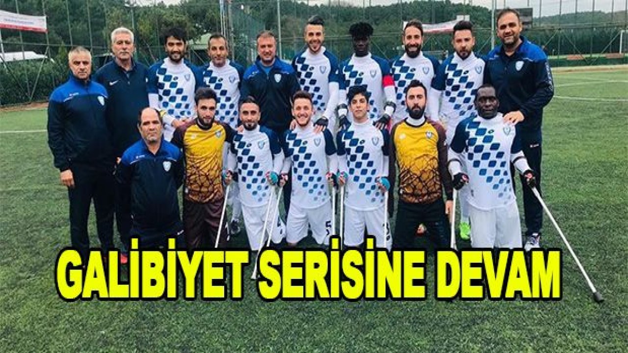 Şahinbey Ampute galibiyet serisini sürdürüyor