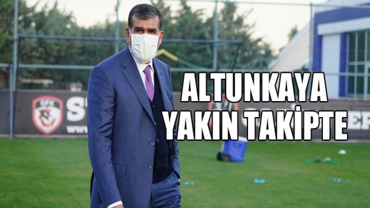 Altunkaya yalnız bırakmıyor