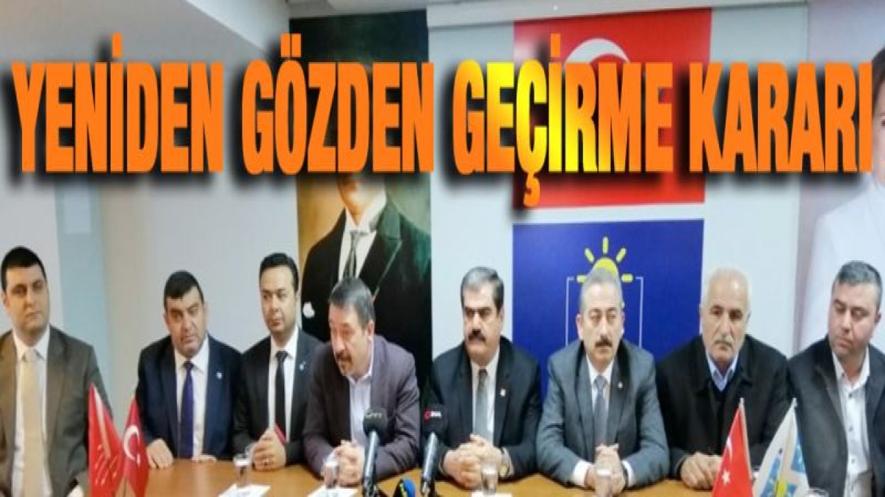 Gaziantep'te İYİ Parti ve CHP ortak basın toplantısı düzenledi