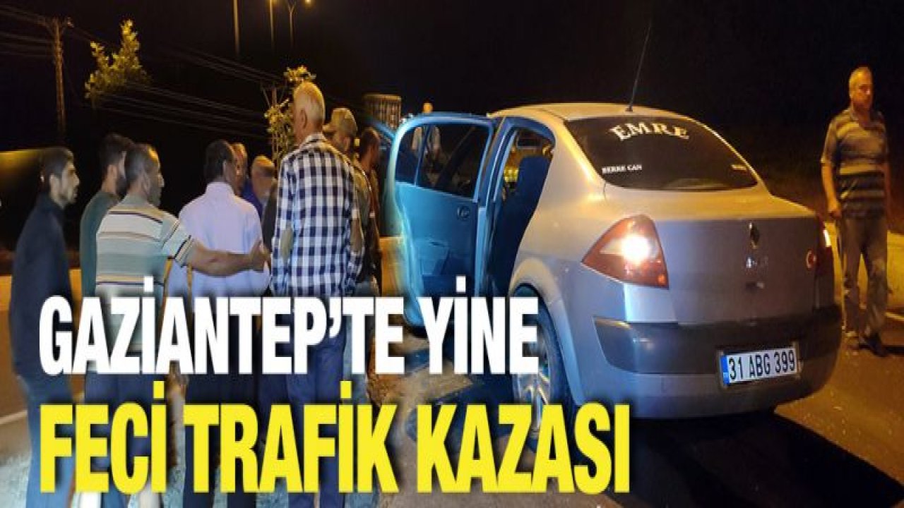 Gaziantep'te trafik kazası: 1'i çocuk 5 yaralı