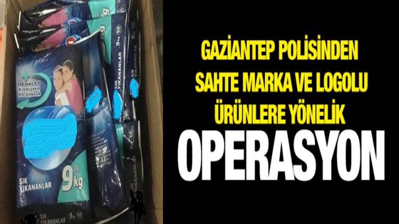 SAHTE MARKA VE LOGOLU ÜRÜNLERE YÖNELİK OPERASYON - 2