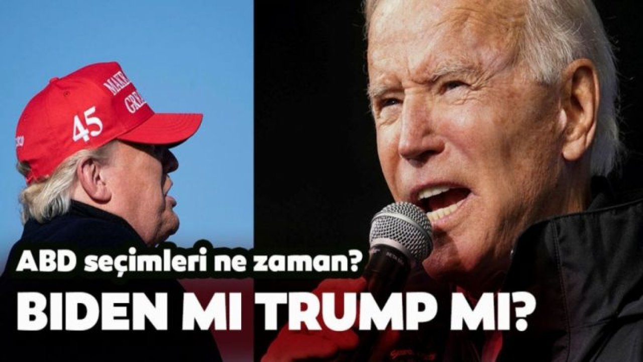 Amerika seçimleri ne zaman, saat kaçta? Donald Trump Mı? Joe Biden mi? Trump VS Biden