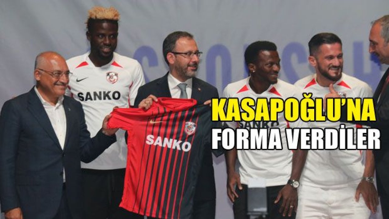 Kasapoğlu'na Gazişehir forması!