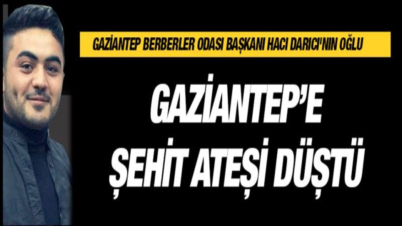 Berberler odası başkanı Hacı Darıcı'nın oğlu Jandarma Uzman Çavuş Mehmet Darıcı kazada vefat etti