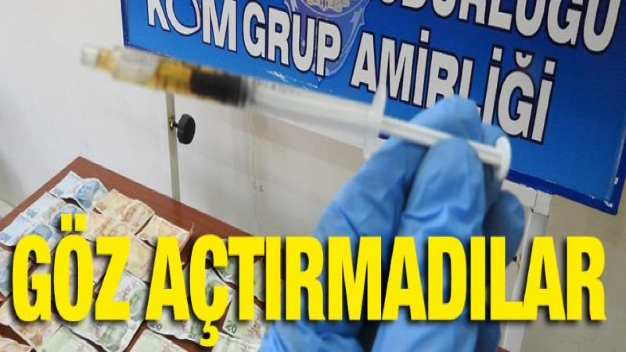 Polis uyuşturucu tacirlerine göz açtırmıyor