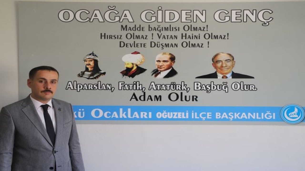 OĞUZELİ ÜLKÜ OCAKLARI'NDAN YENİ EĞİTİM ÖĞRETİM YILI MESAJI