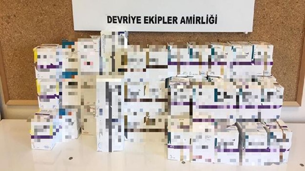 51 ADET KAÇAK KANSER İLACI ELE GEÇİRİLDİ