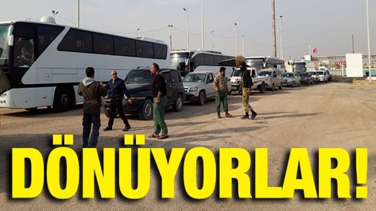 Tel Abyad’a 52 aile daha dönüş yaptı