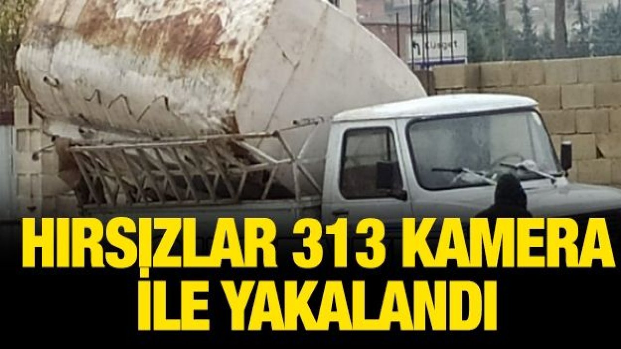 Hırsızlar 313 kamera ile yakalandı