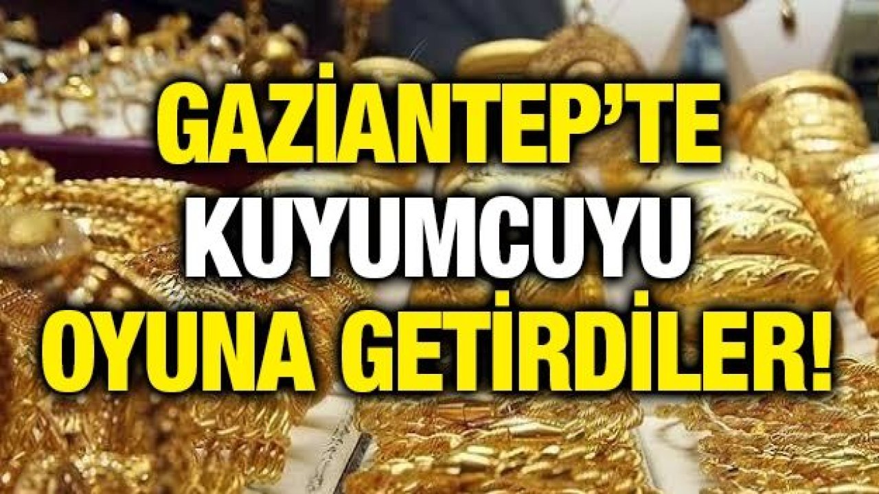 KUYUMCUYU DOLANDIRARAK ALTIN ALAN ŞÜPHELİ YAKALANDI