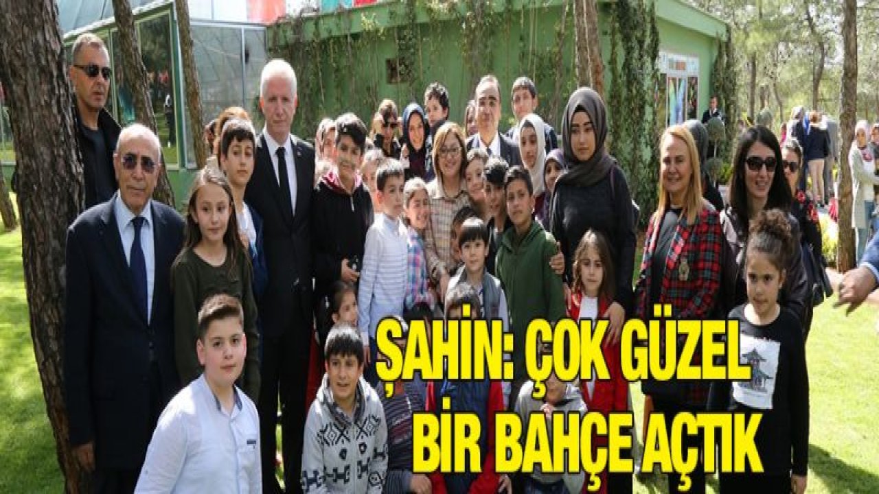 TROPİK KELEBEK BAHÇESİ AÇILDI