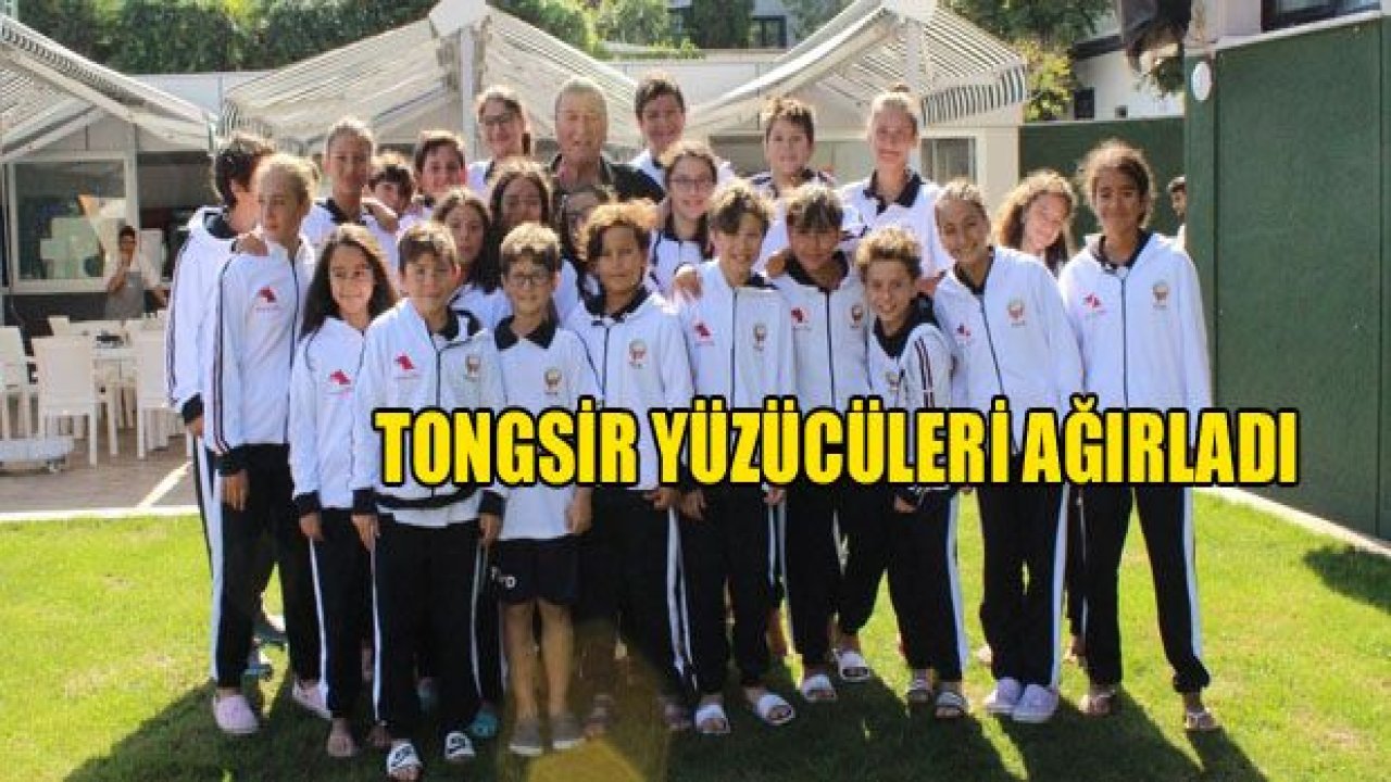 OĞUZ TONGSİR, YÜZME SPORCULARINI AĞIRLADI