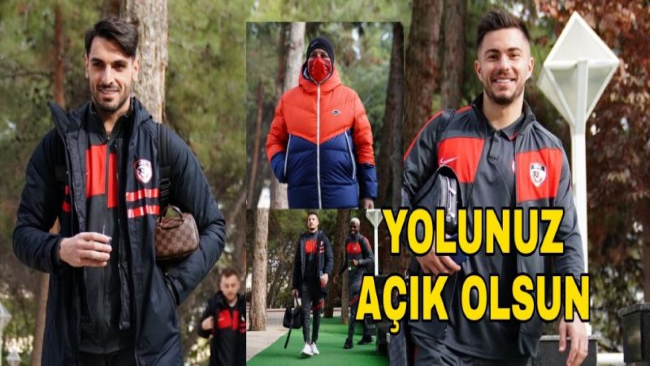 GAZİANTEP FK, İSTANBUL'A GİTTİ